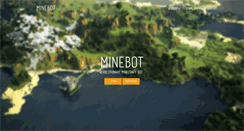 Desktop Screenshot of minecraftbot.com